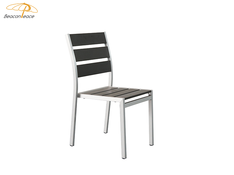 armless outdoor chair