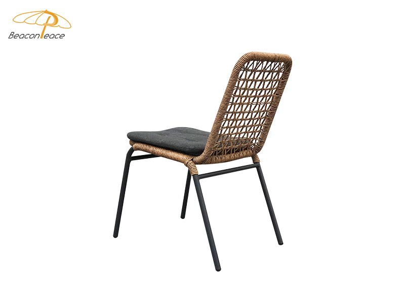 armless outdoor dining chairs