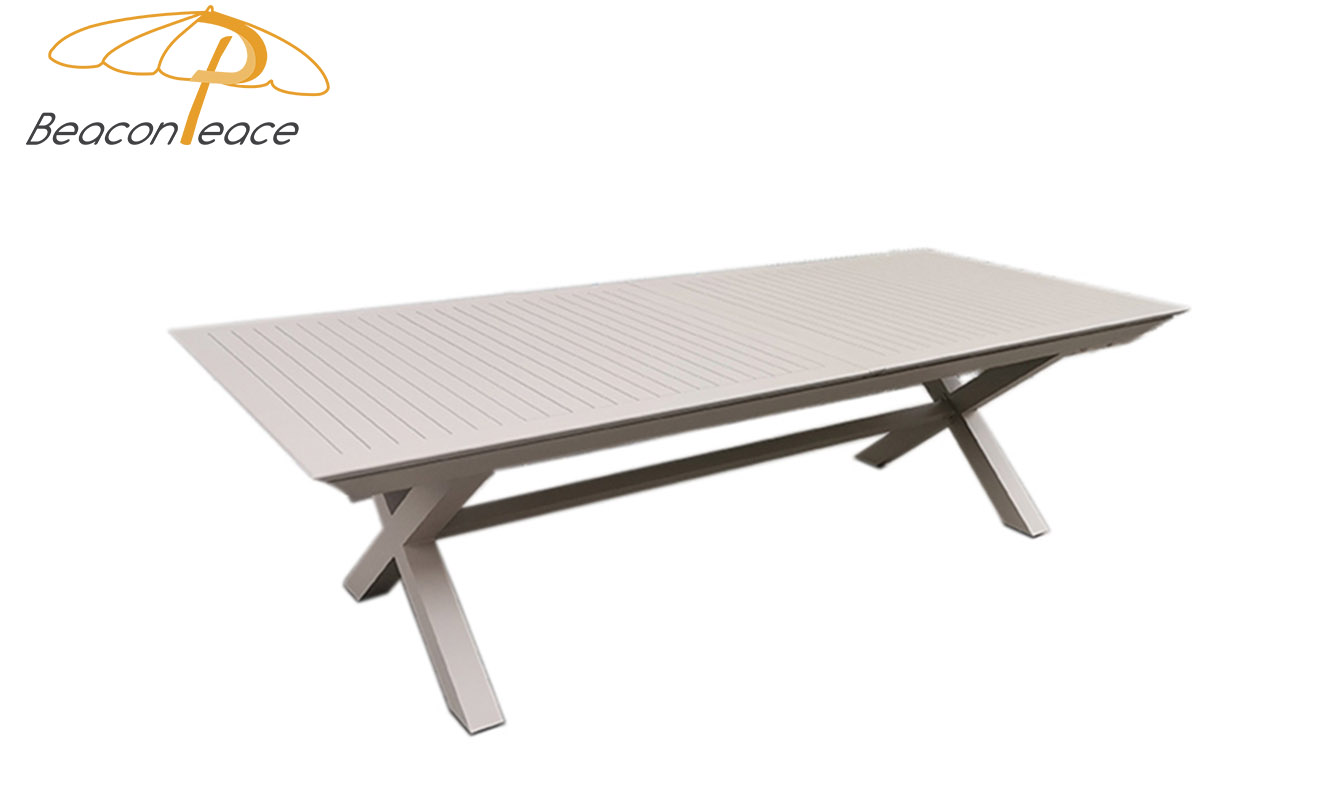 Model BP2994 Modern Outdoor Patio Garden Bistro Restaurant Extendable Dining Table