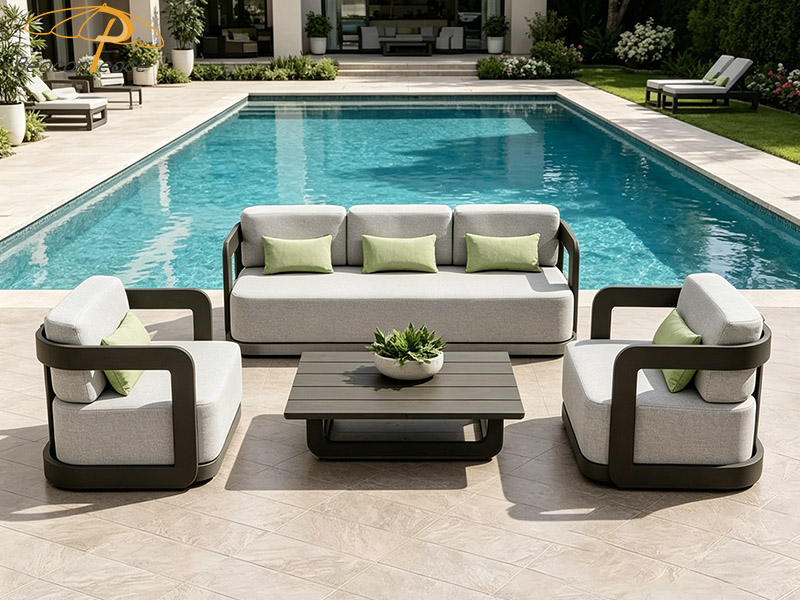 Teak Garden Sofa Set