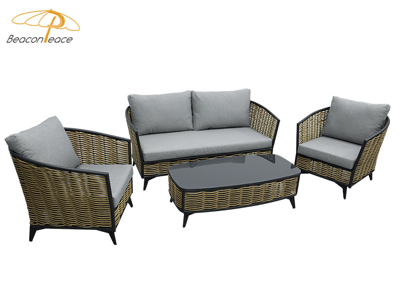 Outdoor Aluminium Garden Sofa